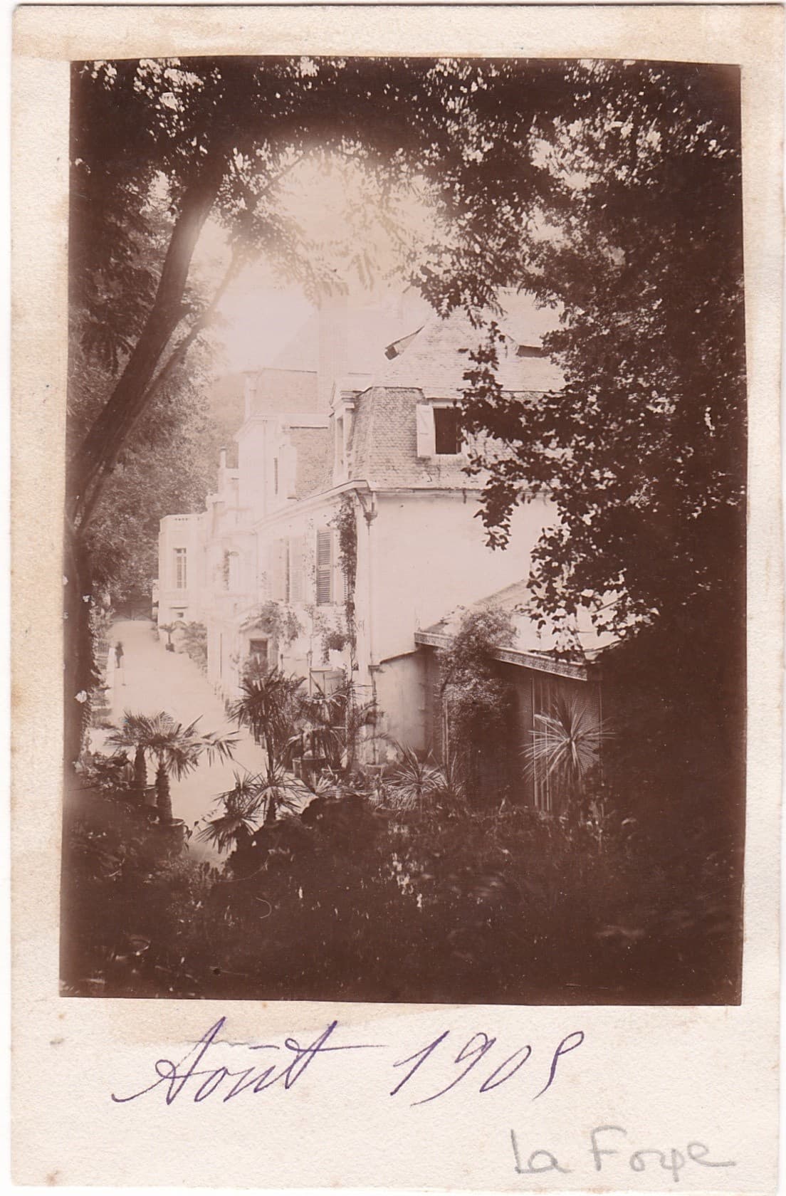 Vue du parc